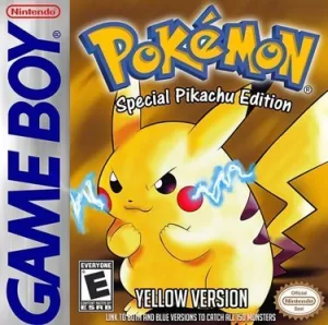 Game Boy Colour pokemon yellow