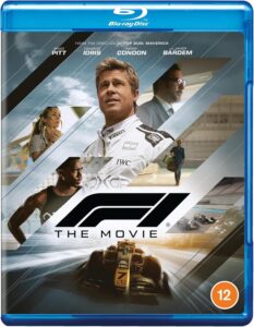 F1 movie box art for bluray