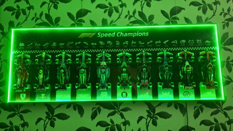 ICUANUTY LEGO Speed Champions Display Review: The Ultimate Owner's Guide (2026) 29 ICUANUTY LED lighting remote control for LEGO Speed Champions display frame green